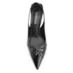 Scarpin Couro Preto/Verniz Preto - imagem 5
