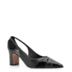 Scarpin Couro Preto/Verniz Preto - imagem 1