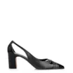Scarpin Couro Preto/Verniz Preto - imagem 2