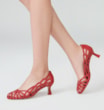 Scarpin Couro Rosa - imagem 2