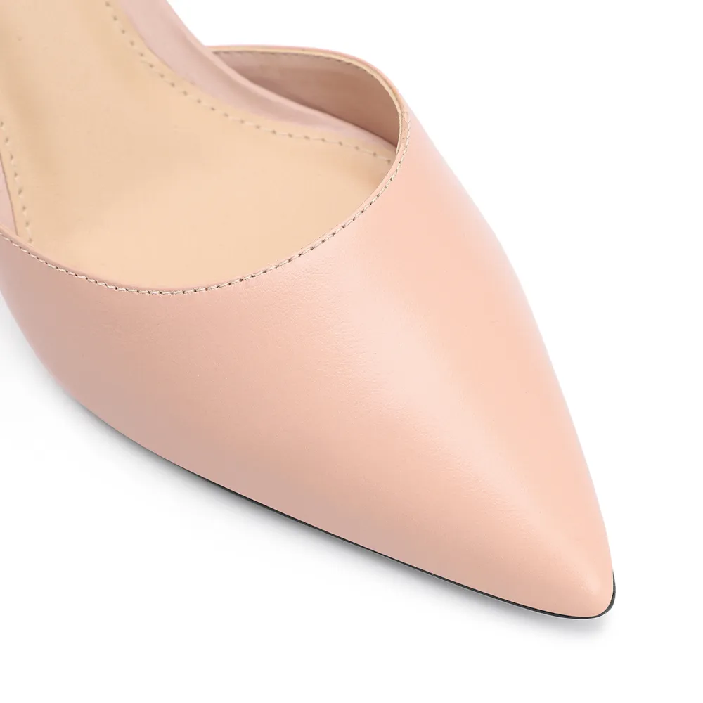 Scarpin Couro Rosa - imagem 6