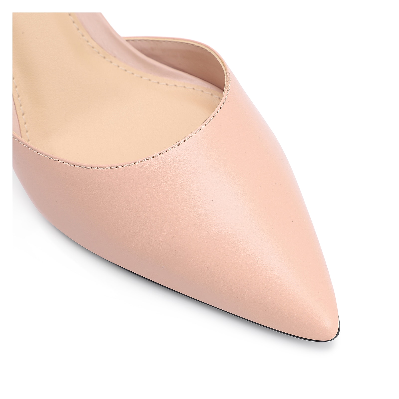 Scarpin Couro Rosa