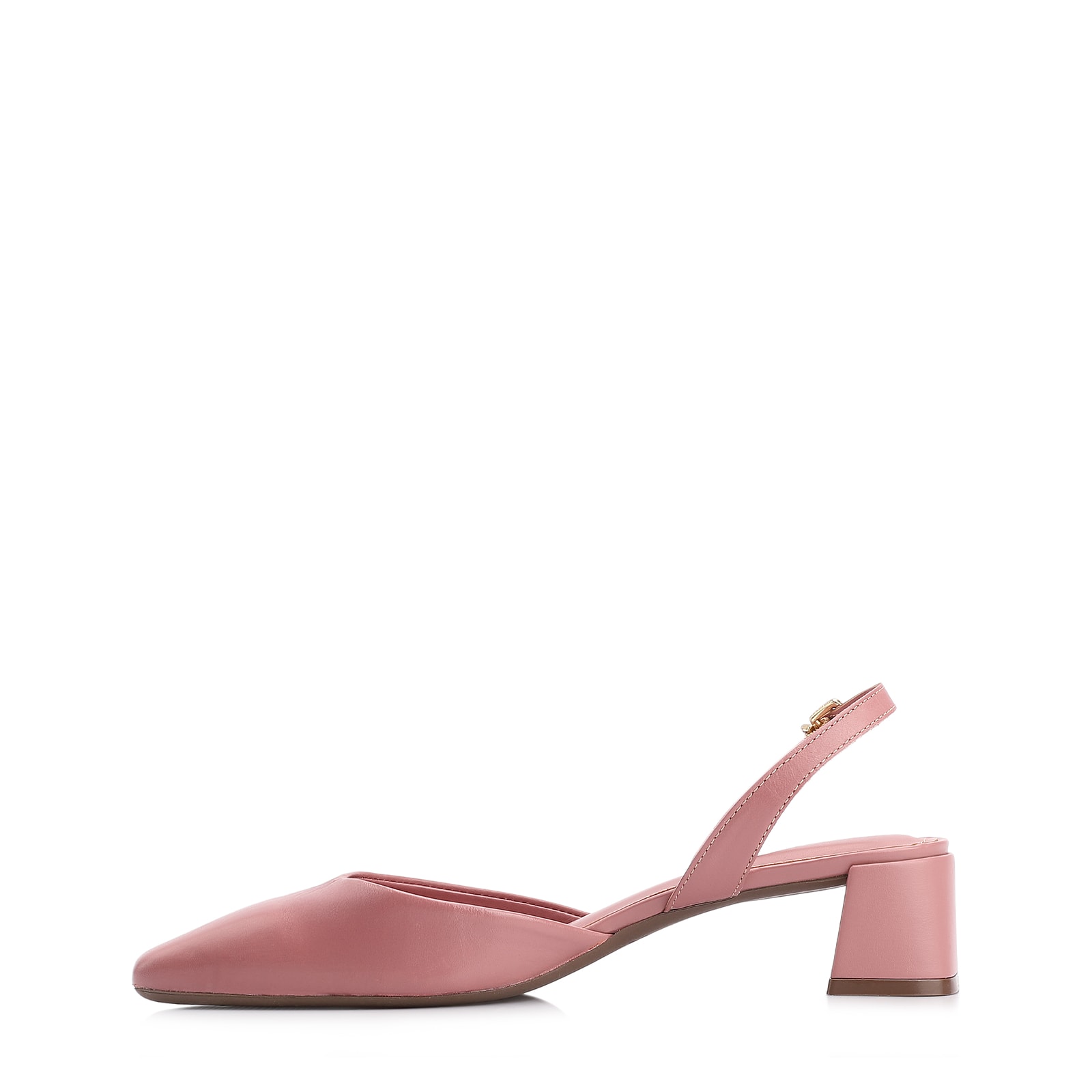 Scarpin Couro Rosa