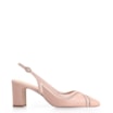 Scarpin Couro Rosa/Tela/Verniz Rosa - imagem 3