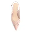 Scarpin Couro Rosa/Tela/Verniz Rosa - imagem 6