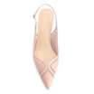 Scarpin Couro Rosa/Tela/Verniz Rosa - imagem 6