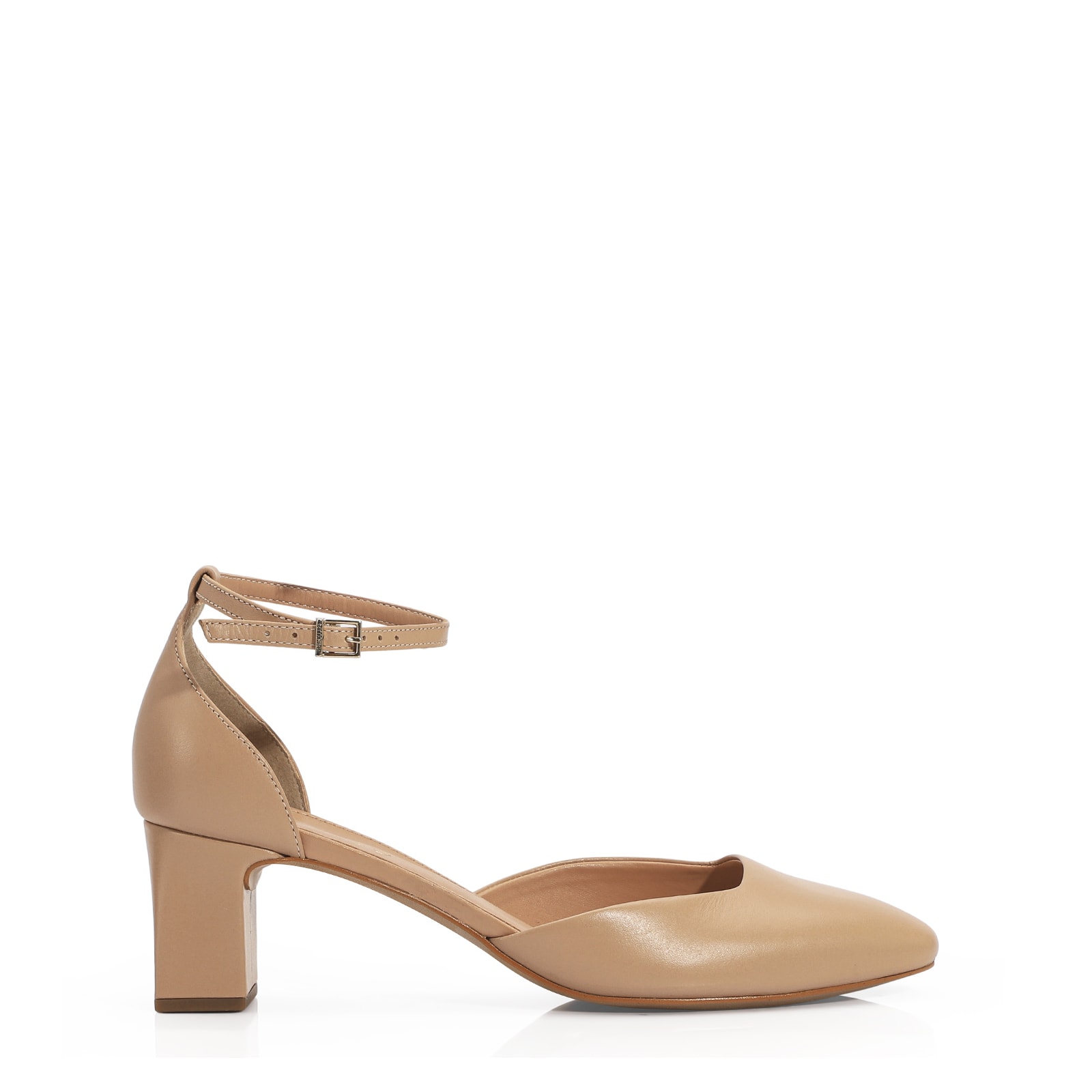Scarpin Couro Rosado