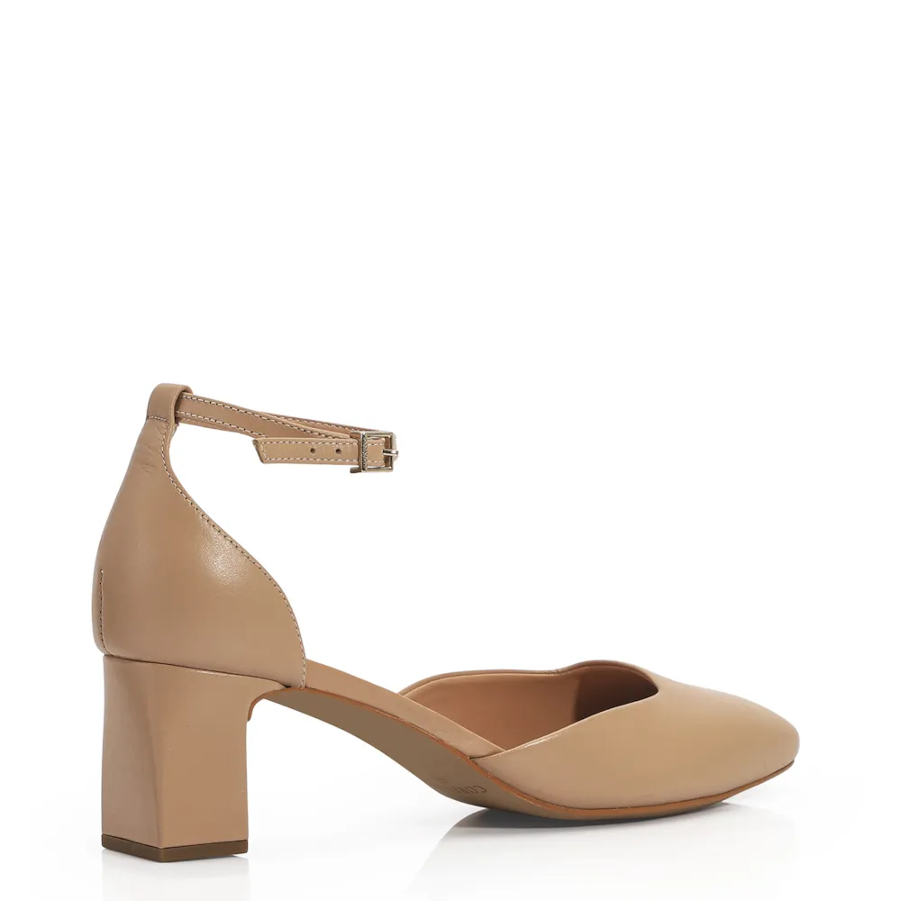 Scarpin Couro Rosado - imagem 3