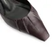 Scarpin Couro Roxo - imagem 7