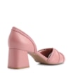 Scarpin Couro/Trançado Alt Rosa - imagem 3