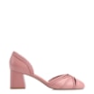 Scarpin Couro/Trançado Alt Rosa - imagem 2
