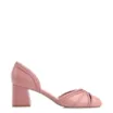 Scarpin Couro/Trançado Alt Rosa - imagem 2