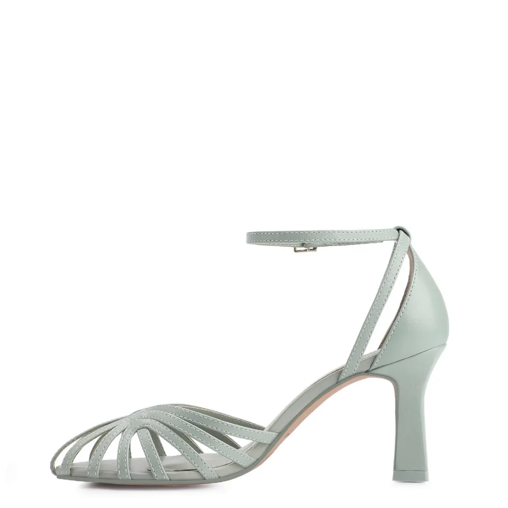 Scarpin Couro Verde - imagem 4