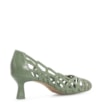 Scarpin Couro Verde - imagem 3