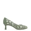 Scarpin Couro Verde - imagem 2