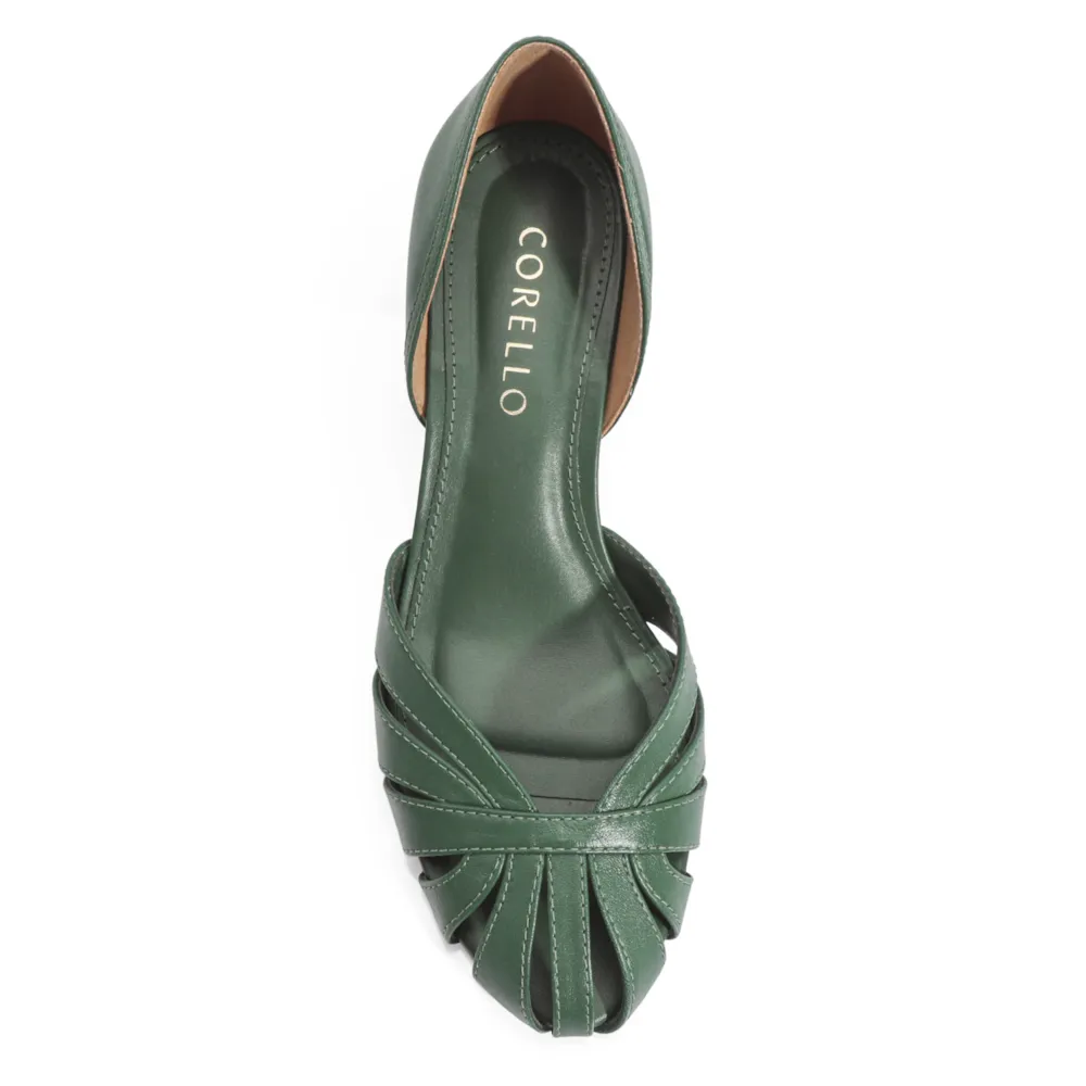 Scarpin Couro Verde - imagem 5