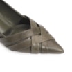 Scarpin Couro Verde - imagem 6