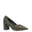 Scarpin Couro Verde - imagem 1