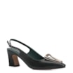 Scarpin Couro Verde - imagem 1
