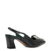 Scarpin Couro Verde - imagem 4