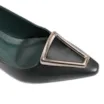 Scarpin Couro Verde - imagem 7