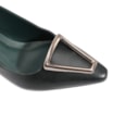 Scarpin Couro Verde - imagem 7