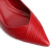 Scarpin Couro Vermelho - imagem 6