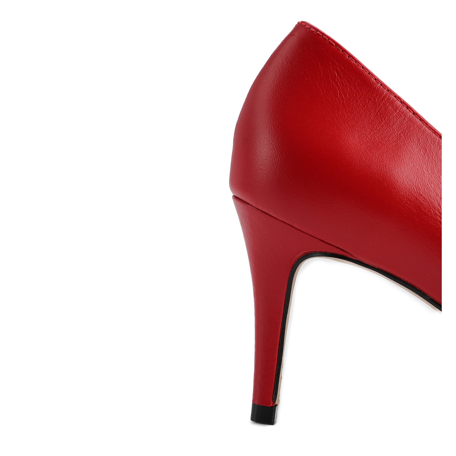 Scarpin Couro Vermelho