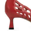 Scarpin Couro Vermelho - imagem 8