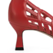 Scarpin Couro Vermelho - imagem 8