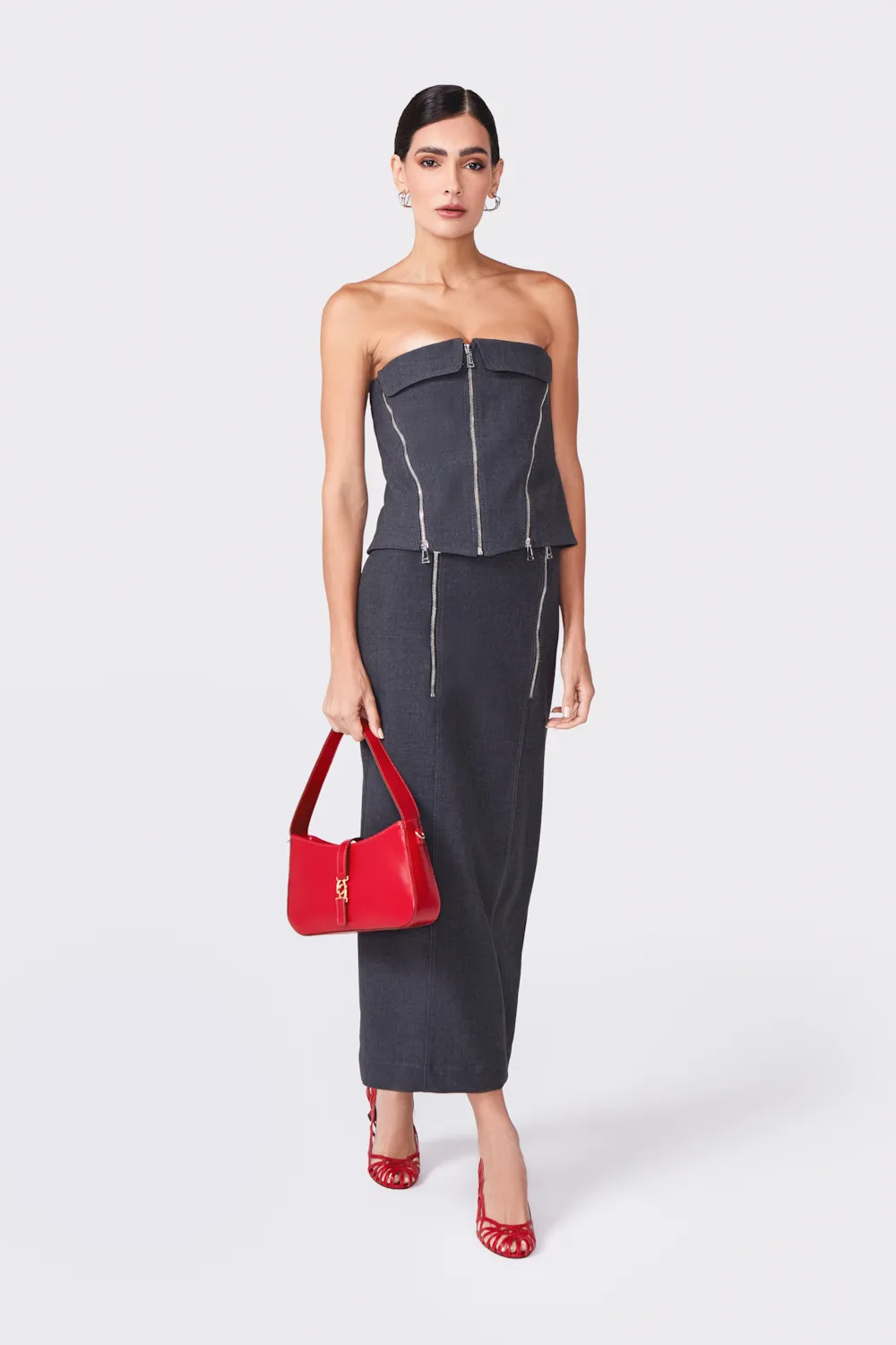 Scarpin Couro Vermelho - imagem 9