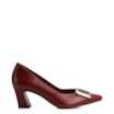 Scarpin Couro Vermelho - imagem 3