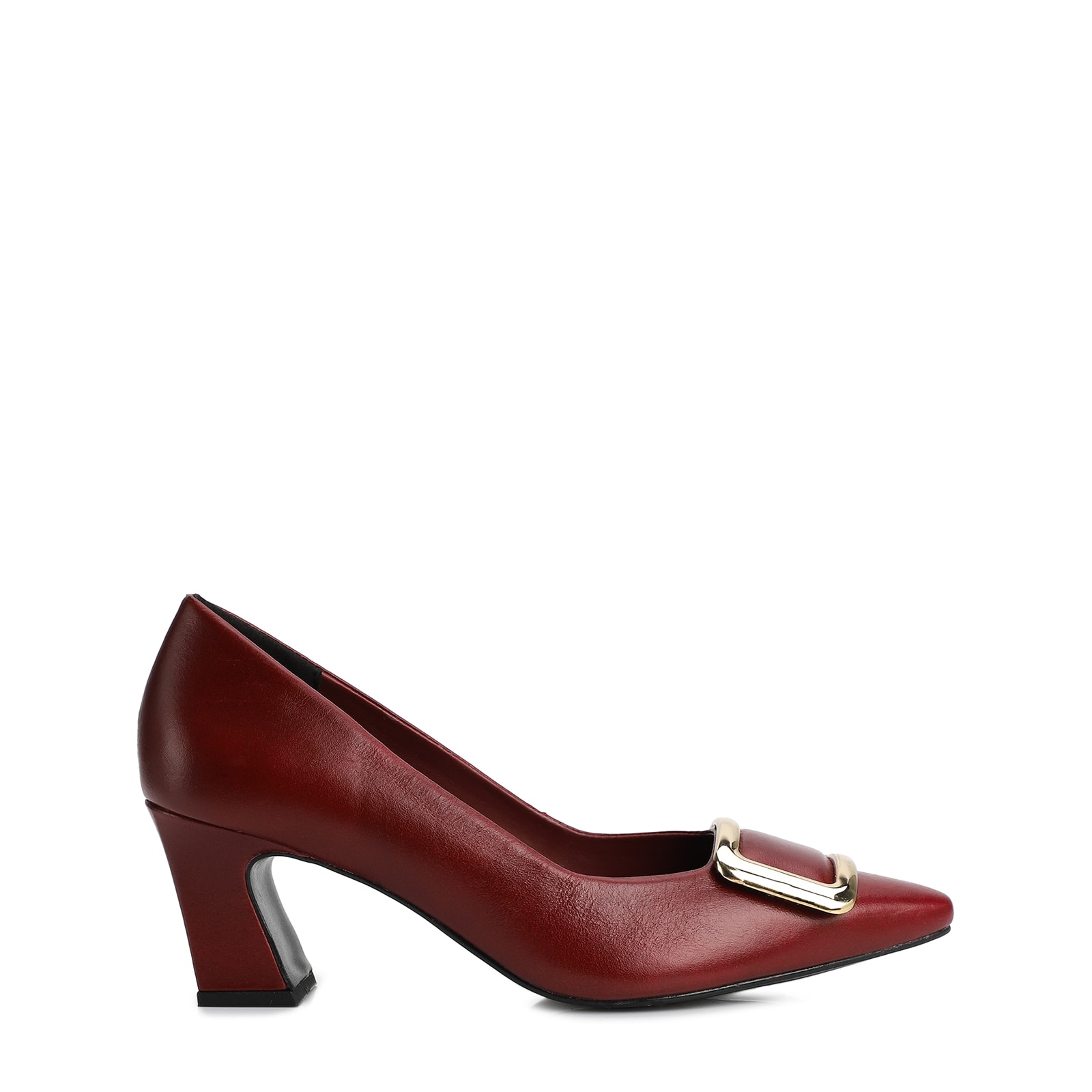 Scarpin Couro Vermelho