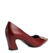 Scarpin Couro Vermelho - imagem 4