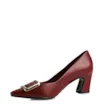 Scarpin Couro Vermelho - imagem 5