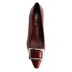 Scarpin Couro Vermelho - imagem 6