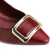 Scarpin Couro Vermelho - imagem 7