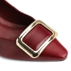 Scarpin Couro Vermelho - imagem 7