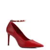 Scarpin Couro Vermelho - imagem 1
