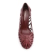 Scarpin Couro Vinho - imagem 6