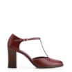 Scarpin Couro Vinho - imagem 3
