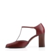 Scarpin Couro Vinho - imagem 5