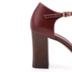 Scarpin Couro Vinho - imagem 8