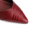 Scarpin Couro Vinho - imagem 6