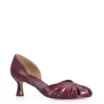 Scarpin Couro Vinho - imagem 1