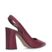 Scarpin Couro Vinho - imagem 4