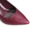 Scarpin Couro Vinho - imagem 7