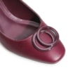 Scarpin Couro Vinho - imagem 6