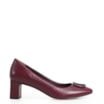 Scarpin Couro Vinho - imagem 2