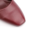 Scarpin Couro Vinho - imagem 7